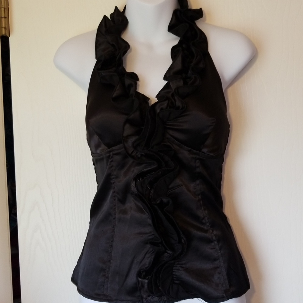 Sexy Black Halter Top